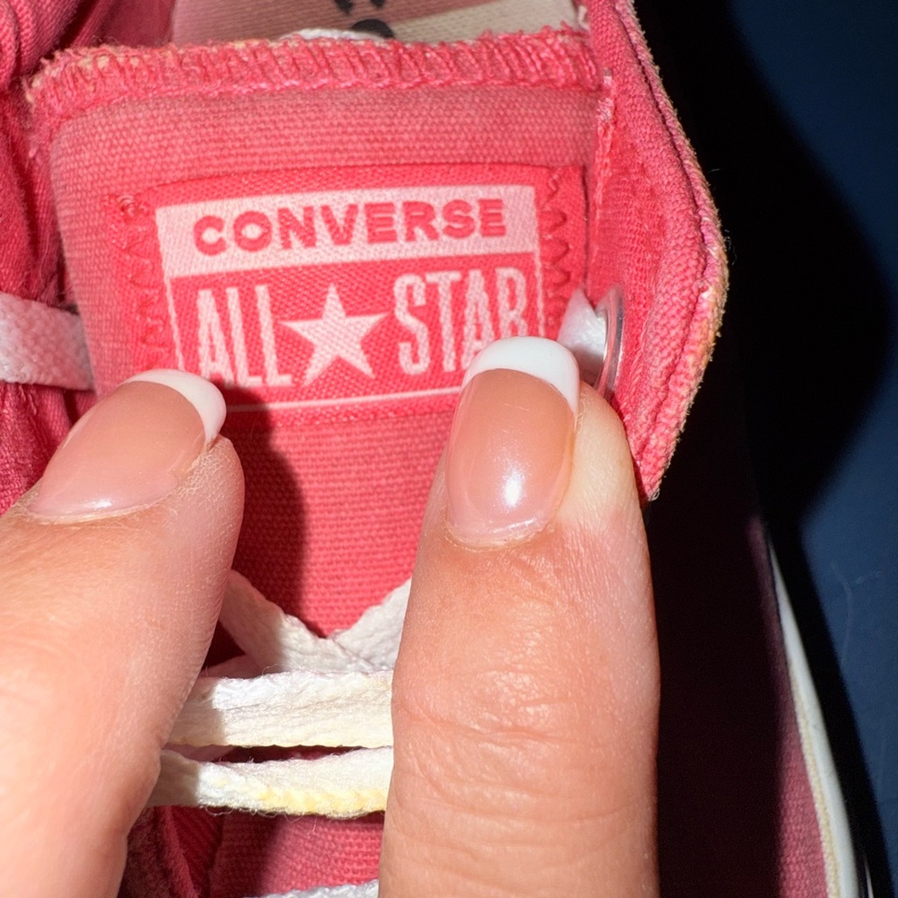 Converse Women's Vibrant Pink Sneakers - Picture 4 of 4